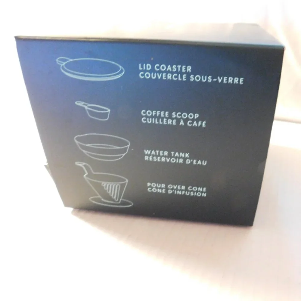 Starbucks Pour Over Coffee Set Black NEW